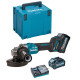 Угловая шлифмашина аккумуляторная Makita GA005GM201