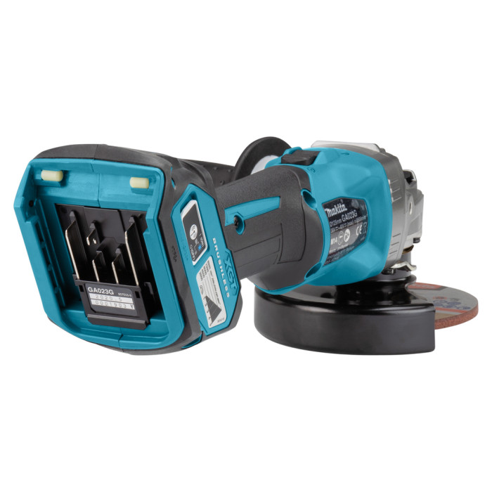 Кутова шліфмашина акумуляторна Makita GA023GM201 - зображення 4