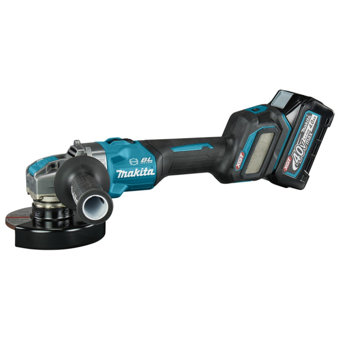 Кутова шліфмашина акумуляторна Makita X-LOCK GA041GM201 - зображення 2