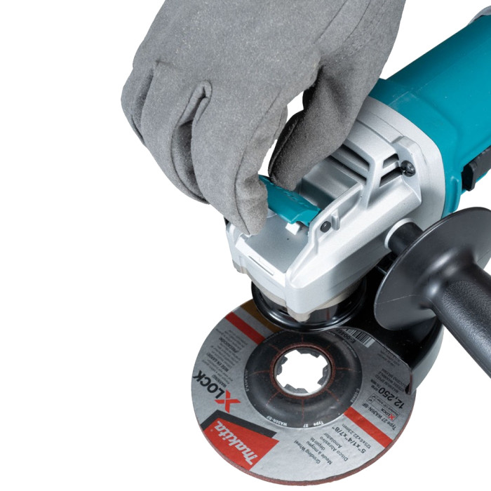 Кутова шліфмашина Makita X-LOCK GA5080RX02 - зображення 10
