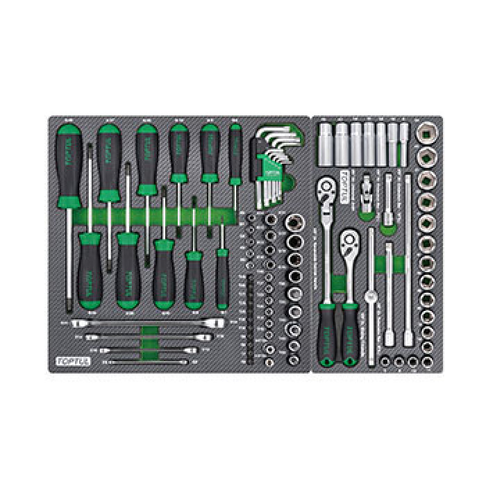 Тележка с набором инструментов TOPTUL 7 секций 261ед. GE-26105 - изображение 5