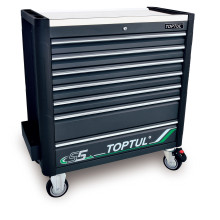 Візок з інструментом TOPTUL Bumper Series 7 секцій 413 предметів GE-41330