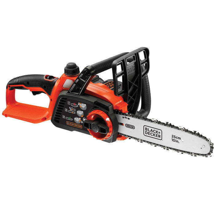 Цепная пила аккумуляторная BLACK+DECKER GKC1825L20