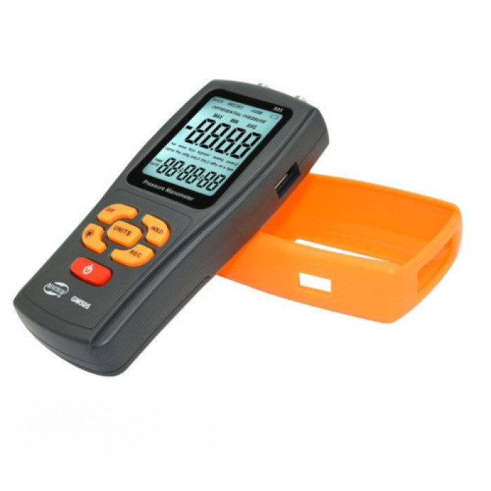 Диференціальний манометр USB 2.49 кПа BENETECH GM505 - зображення 2
