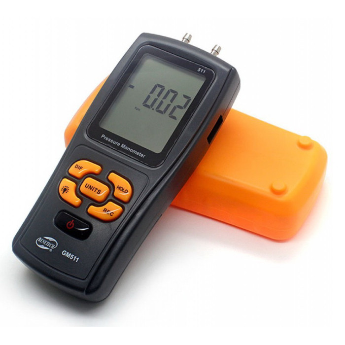 Диференціальний мікроманометр USB 10 кПа BENETECH GM511 - зображення 4