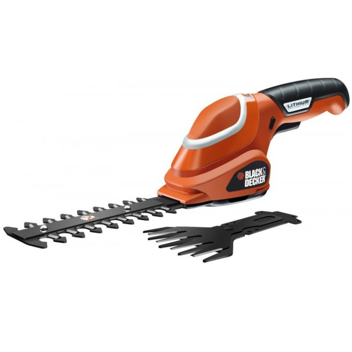 Ножиці акумуляторні для кущів та трави BLACK+DECKER GSL700KIT - зображення 2
