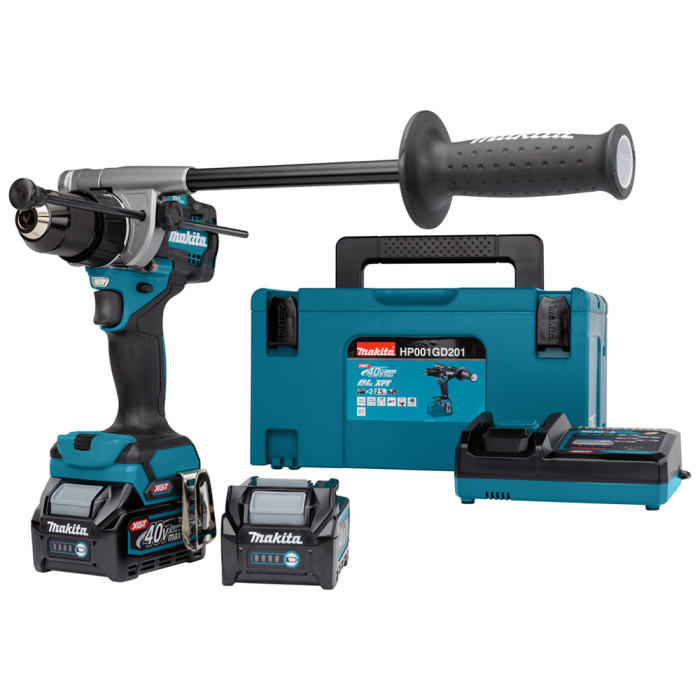 Дрель-шуруповёрт ударная аккумуляторная Makita HP001GD201