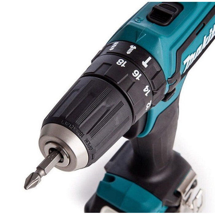 Дриль-шуруповерт ударний акумуляторний Makita HP333DSAE - зображення 5