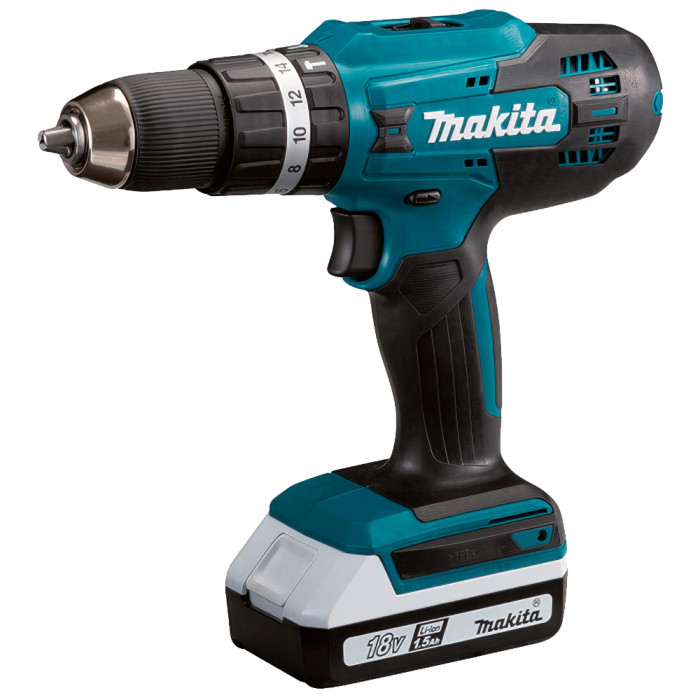 Дриль-шуруповерт ударний акумуляторний Makita HP488D002 - зображення 2