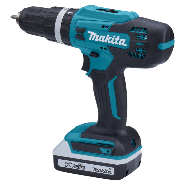 Дриль-шуруповерт ударний акумуляторний Makita HP488D002 - зображення 3