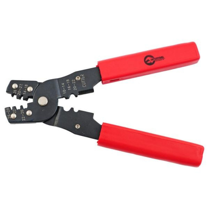 Клещи обжимные Intertool 0.08-5.0мм