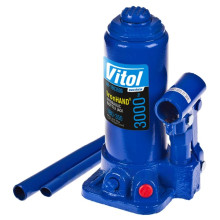 Домкрат бутылочный гидравлический Vitol 3 т IH-18035D