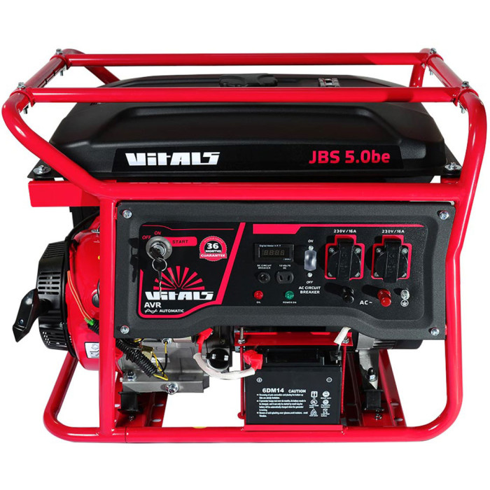 Генератор бензиновый Vitals JBS5.0be - изображение 2