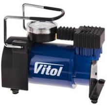 Компресор Vitol К-30 150psi/14Amp/37л/прикурювач