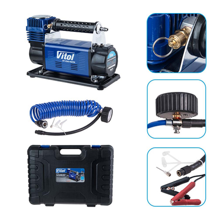 Компресор автомобільний Vitol OFF ROAD MASTER К-71 - зображення 2