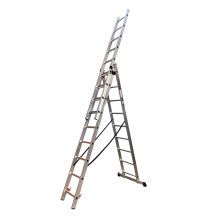 Лестница алюминиевая трёхсекционная GTM 3х9 5.69 м KME309