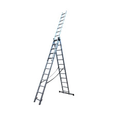 Лестница алюминиевая трёхсекционная GTM 3х12 8.12 м KME312