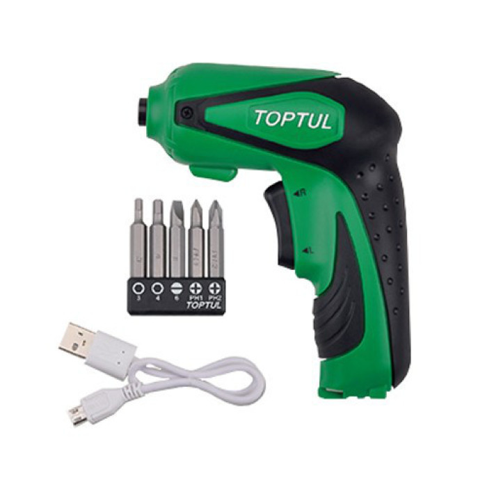 Аккумуляторная отвёртка TOPTUL KPDB0803
