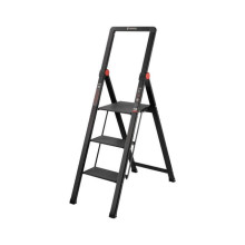 Стремянка алюминиевая INTERTOOL STORM Black Slim LT-5003