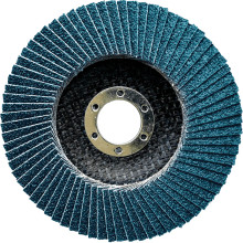 Круг лепестковый по нержавеющей стали NovoAbrasive Extreme T29 125х22.23 мм P60 NE60125