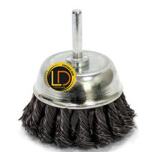 Щетка торцевая плетенная для дреля NovoTools 75x6мм