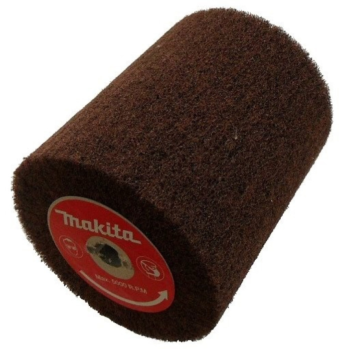 Щітка роликова з ворсом Makita 100х120 мм К80 P-18035 - зображення 2
