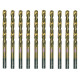 Свёрла по металлу 10 шт Makita HSS-G TiN 5х86 мм P-61145-10