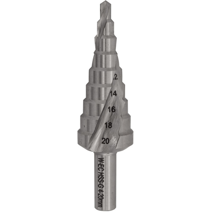 Сверло ступенчатое по металлу Makita HSS-G 4-20 мм P-69901