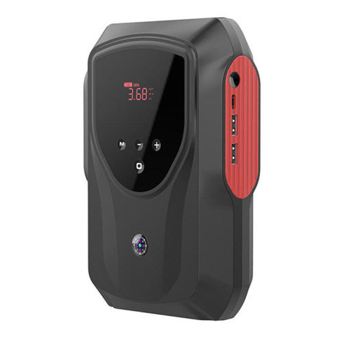 Пускозарядний пристрій з компресором 2-в-1 PROTESTER Jump Starter 12В 2000A PRO-JS158