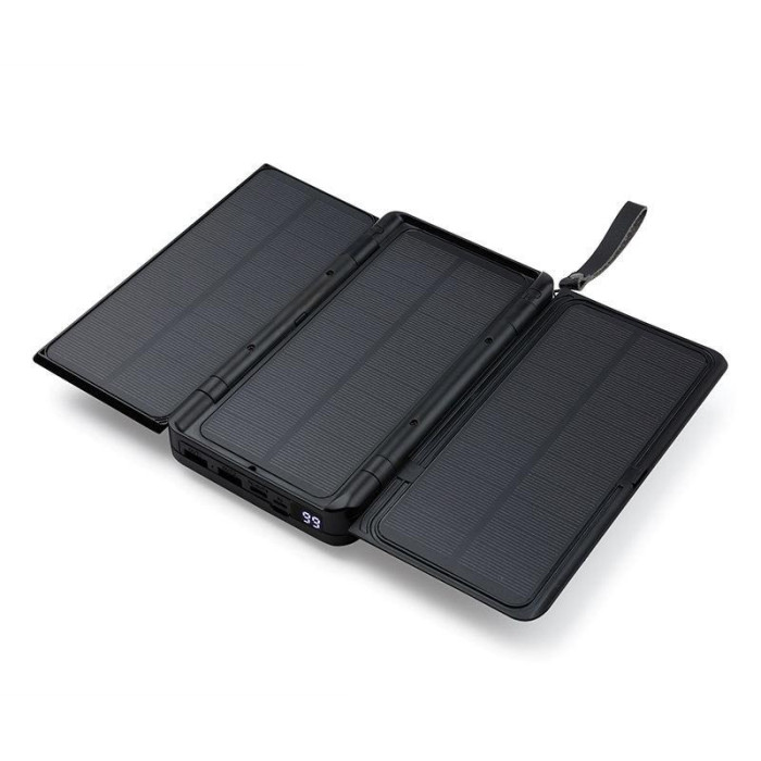 Пoвepбaнк із coнячними пaнeлями PROTESTER 20000 mAh PRO-S20 - зображення 2
