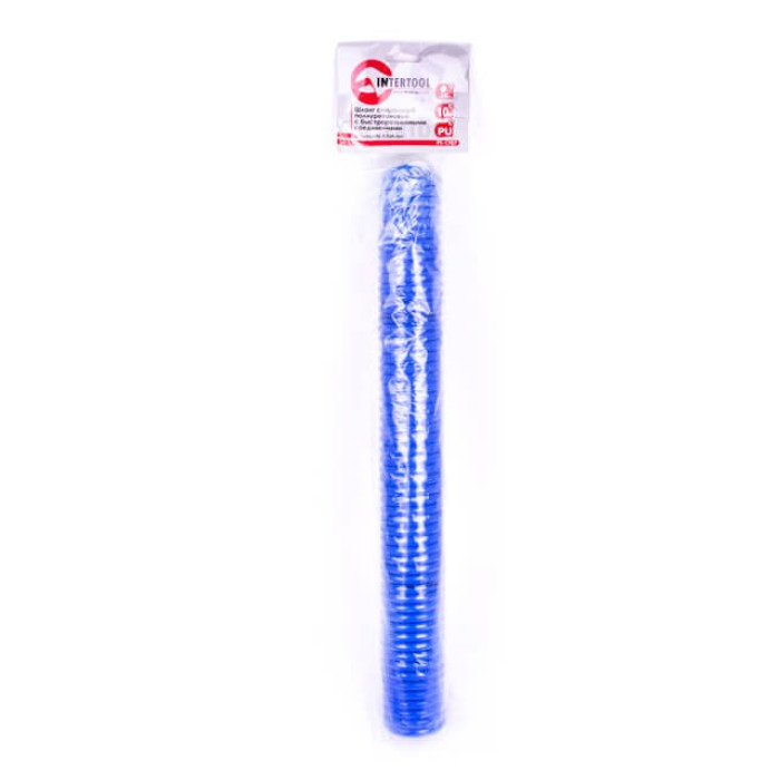 Шланг спиральный INTERTOOL 5.5х8 мм 10 м PT-1707 - изображение 4