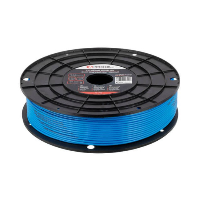 Шланг прямий INTERTOOL 2.5х4 мм 100 м PT-1752