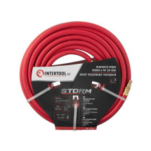 Шланг армированный прямой INTERTOOL 8х15 мм 30 м PT-1773