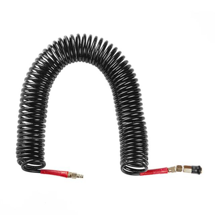 Шланг спиральный INTERTOOL BLACK M-Flex 6.5х10 мм 15 м PT-1794