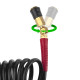 Шланг спиральный INTERTOOL BLACK M-Flex 6.5х10 мм 15 м PT-1794 - изображение 3