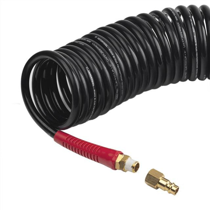 Шланг спиральный INTERTOOL BLACK M-Flex 6.5х10 мм 15 м PT-1794 - изображение 5