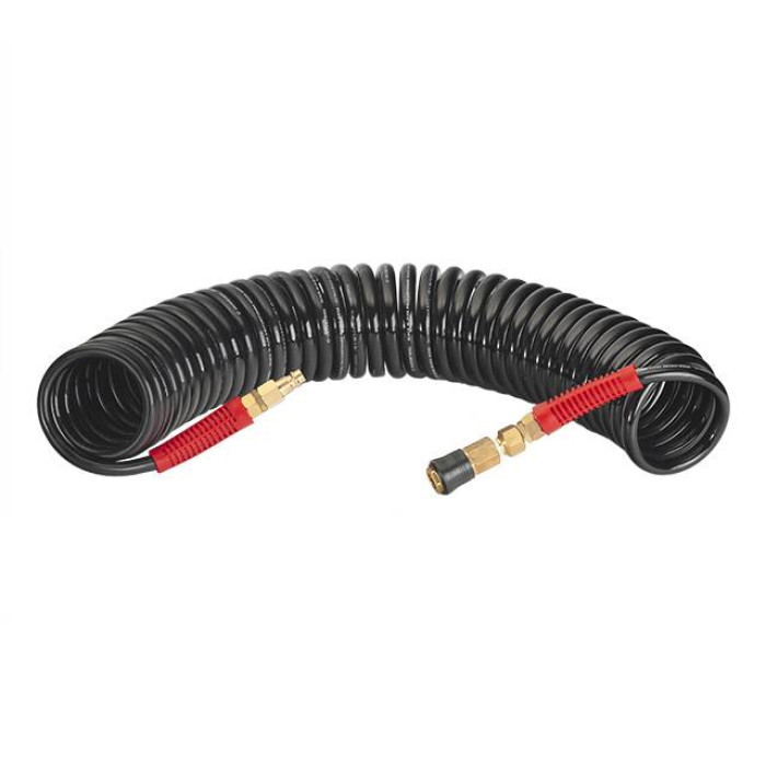 Шланг спіральний INTERTOOL BLACK M-Flex 8х12 мм 10 м PT-1796 - зображення 2