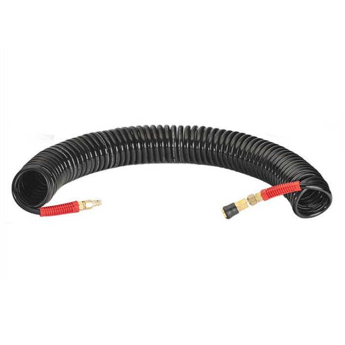 Шланг спіральний INTERTOOL BLACK M-Flex 8х12 мм 15 м PT-1797 - зображення 2