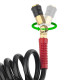 Шланг спіральний INTERTOOL BLACK M-Flex 8х12 мм 15 м PT-1797 - зображення 3