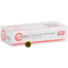 Гвозди для пневмостеплера Intertool 25мм 5000шт