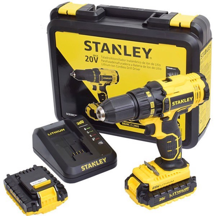 Акумуляторний дриль-шуруповерт STANLEY SCD20C2K - зображення 5