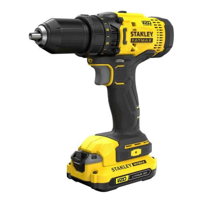 Дриль-шурупокрут акумуляторний STANLEY FatMax SFMCD700C2K - зображення 2