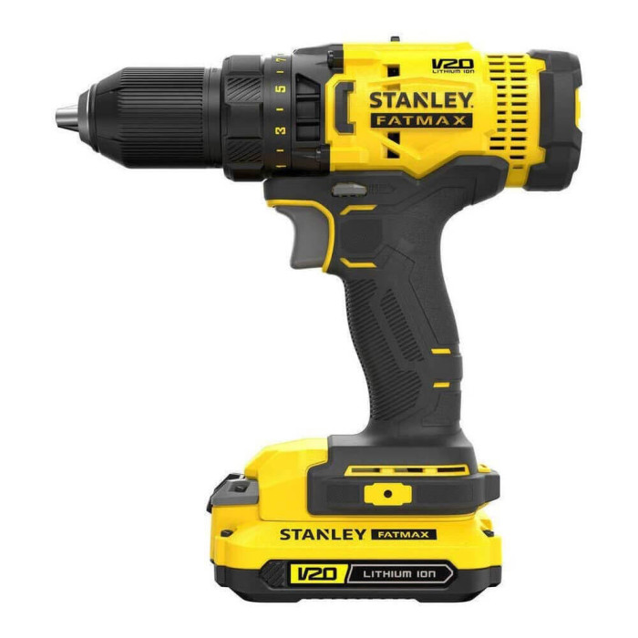 Дриль-шурупокрут акумуляторний STANLEY FatMax SFMCD700C2K - зображення 3