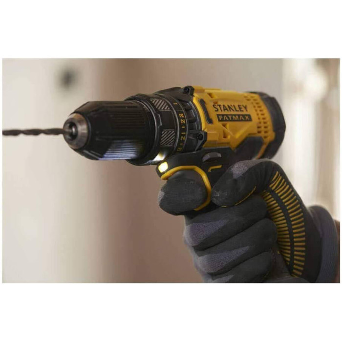 Дриль-шурупокрут акумуляторний STANLEY FatMax SFMCD700C2K - зображення 5
