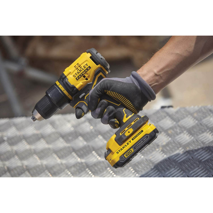 Дриль-шуруповерт акумуляторний STANLEY FatMax SFMCD710D2K - зображення 6