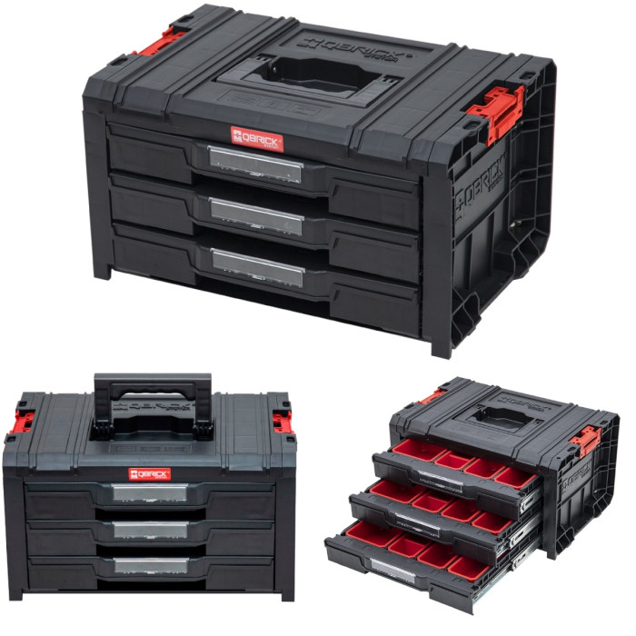 Ящик для інструментів QBRICK SYSTEM Pro Drawer 3 Toolbox Expert SKRQPROD3ECZAPG003 - зображення 2
