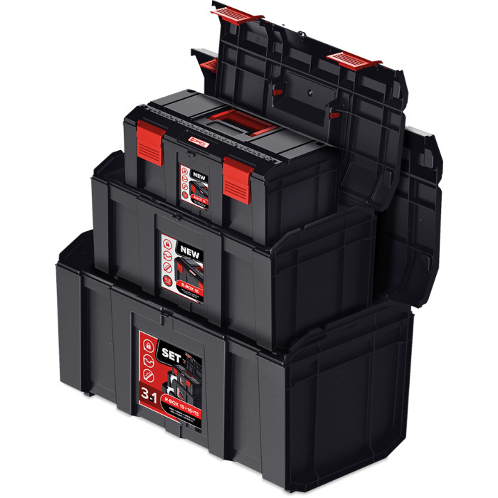 Ящик для інструменту QBRICK SYSTEM Regular R-Box 19 SKRQRBOX19CZAPG003 - зображення 4