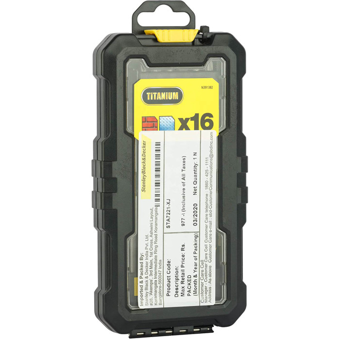 Набор бит и сверл STANLEY STA7221 - изображение 7