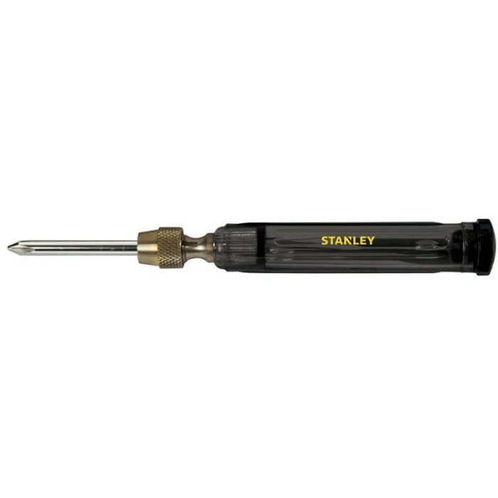 Отвертка - набор STANLEYMultibit Precisio, со сменными битами и шилом STANLEY STHT0-62635 - изображение 2
