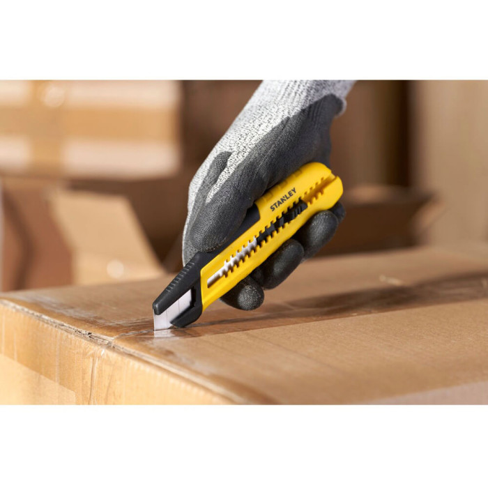 Нож с выдвижным лезвием STANLEY 18 мм STHT10489-0 - изображение 6